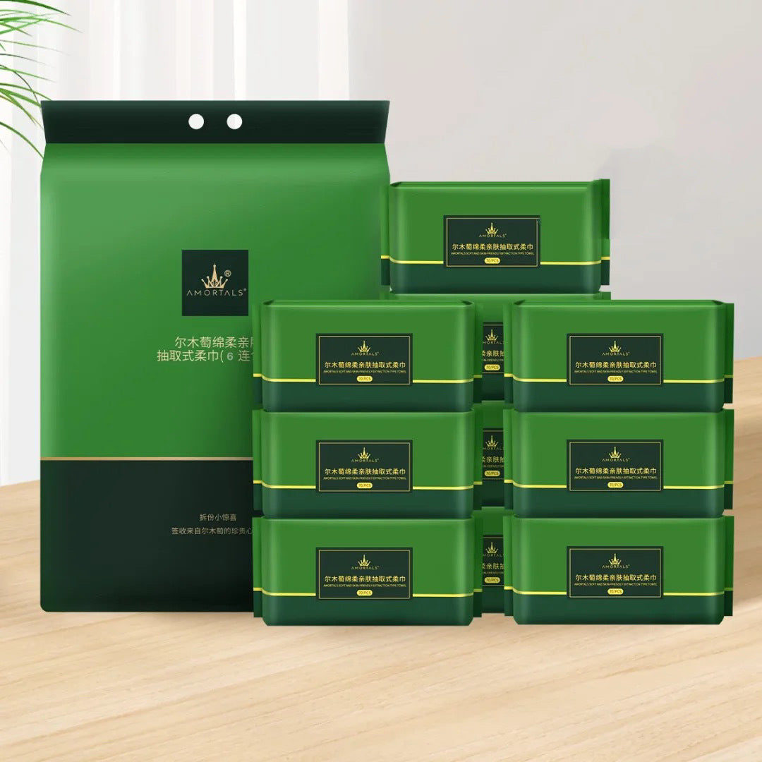 尔木萄 洗脸巾加厚抽取式