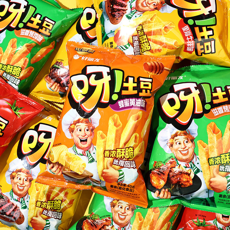 好丽友呀土豆薯条休闲食品