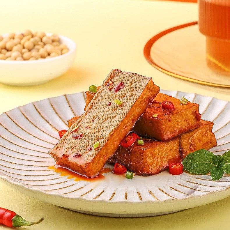 劲仔厚豆干多口味盒装零食
