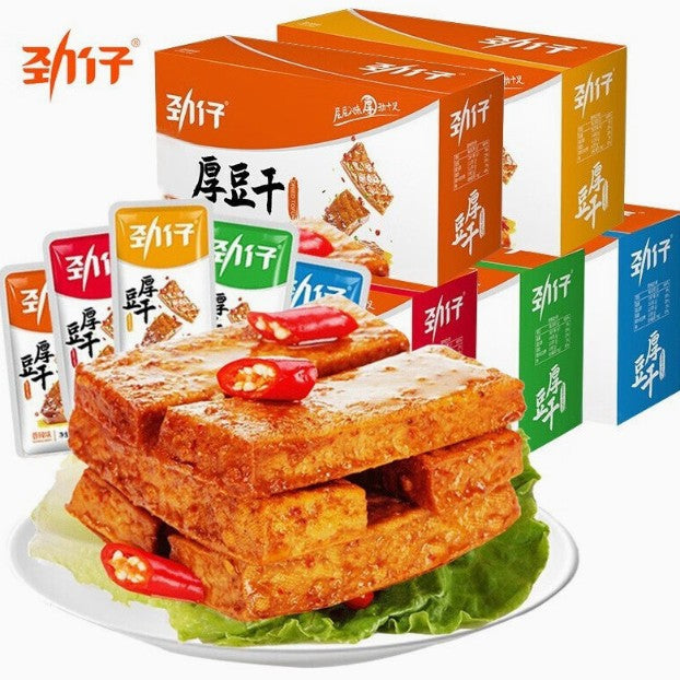 劲仔厚豆干多口味盒装零食