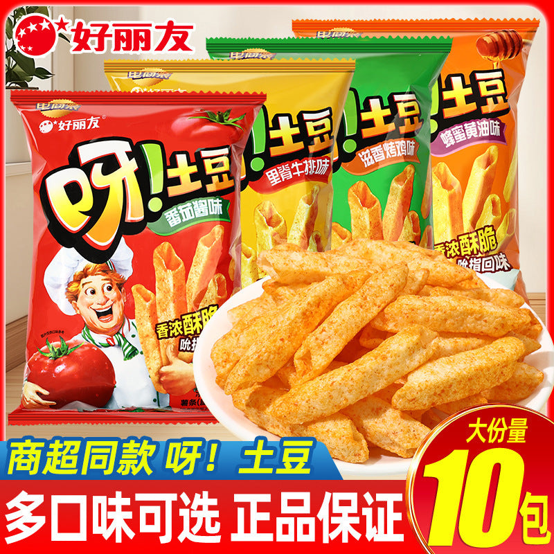 好丽友呀土豆薯条休闲食品